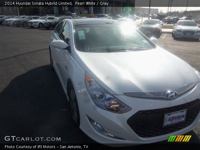 2014 Hyundai Sonata Hybrid Limited in Pearl White