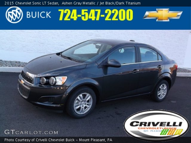 2015 Chevrolet Sonic LT Sedan in Ashen Gray Metallic