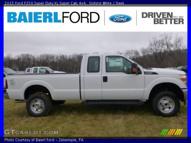 2015 Ford F350 Super Duty XL Super Cab 4x4 in Oxford White