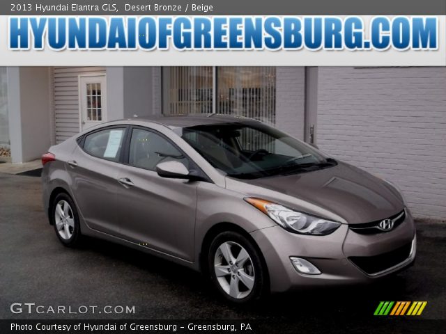 2013 Hyundai Elantra GLS in Desert Bronze