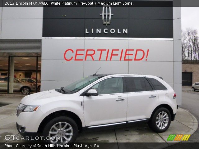 2013 Lincoln MKX AWD in White Platinum Tri-Coat