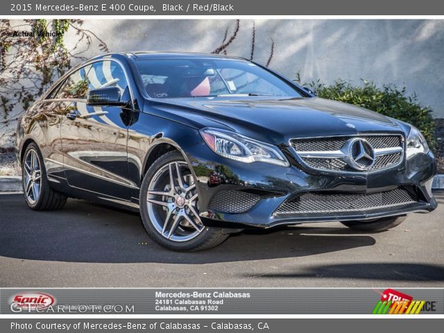 2015 Mercedes-Benz E 400 Coupe in Black