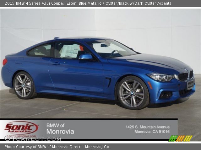 2015 BMW 4 Series 435i Coupe in Estoril Blue Metallic