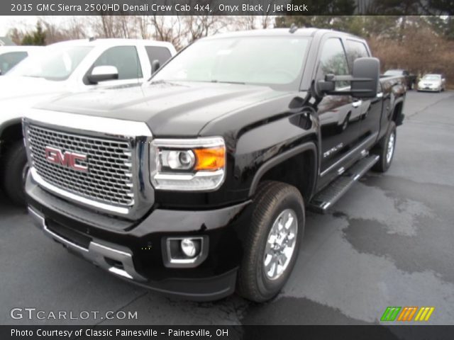 2015 GMC Sierra 2500HD Denali Crew Cab 4x4 in Onyx Black