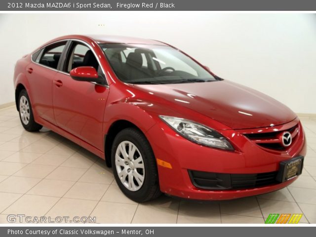 2012 Mazda MAZDA6 i Sport Sedan in Fireglow Red