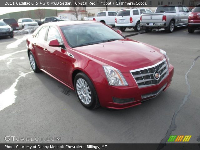 2011 Cadillac CTS 4 3.0 AWD Sedan in Crystal Red Tintcoat
