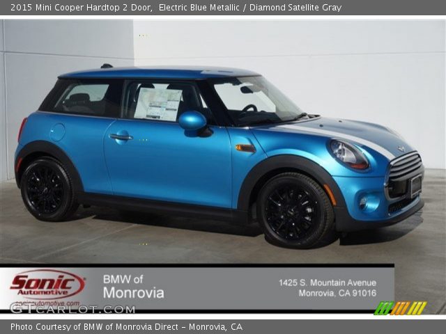 2015 Mini Cooper Hardtop 2 Door in Electric Blue Metallic