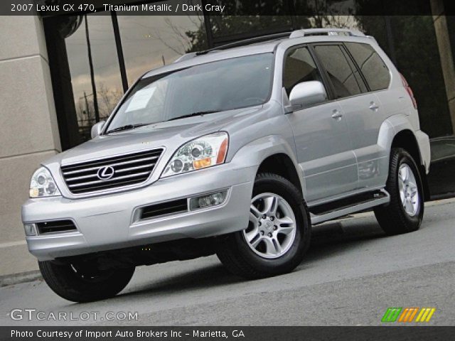 2007 Lexus GX 470 in Titanium Metallic