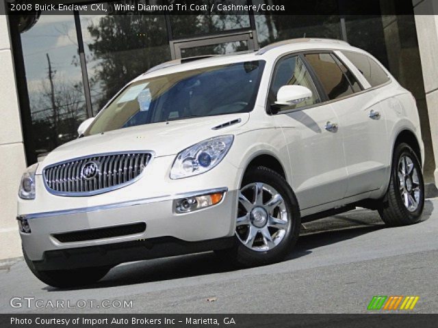 2008 Buick Enclave CXL in White Diamond Tri Coat