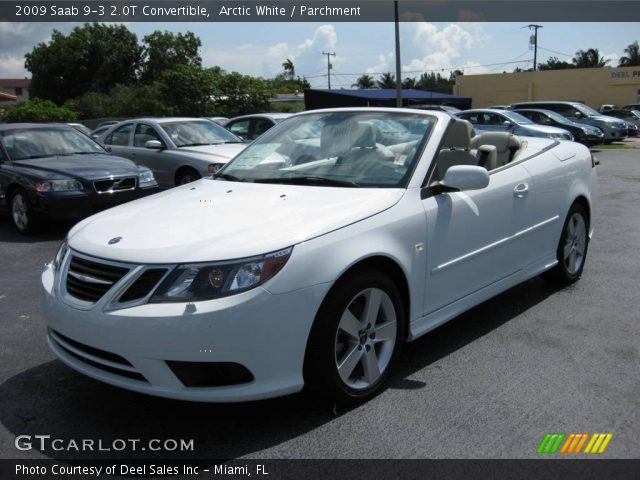 2009 Saab 9-3 2.0T Convertible in Arctic White