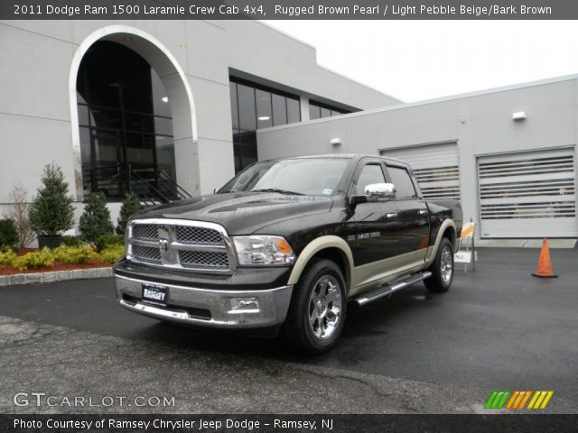 2011 Dodge Ram 1500 Laramie Crew Cab 4x4 in Rugged Brown Pearl