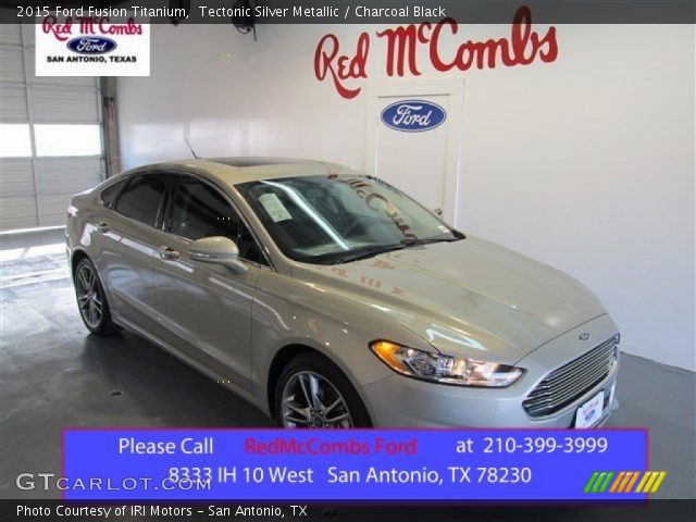 2015 Ford Fusion Titanium in Tectonic Silver Metallic