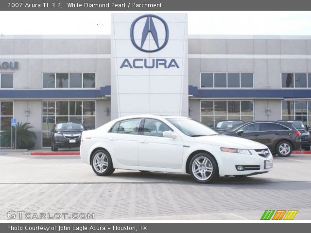 2007 Acura TL 3.2 in White Diamond Pearl