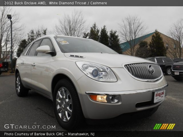 2012 Buick Enclave AWD in White Diamond Tricoat