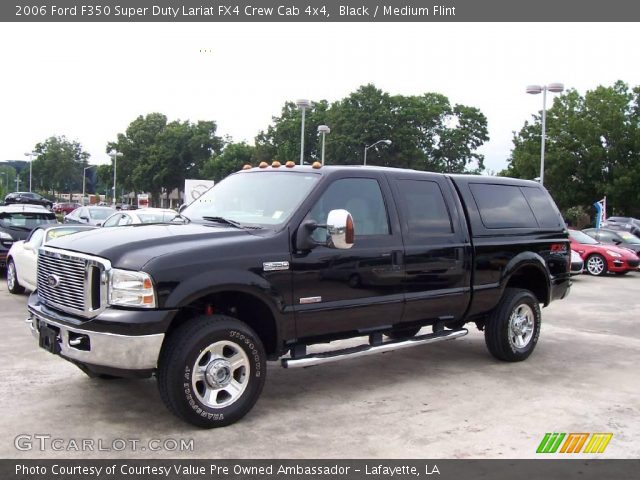 2006 Ford F350 Super Duty Lariat FX4 Crew Cab 4x4 in Black