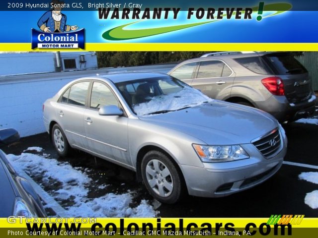 2009 Hyundai Sonata GLS in Bright Silver