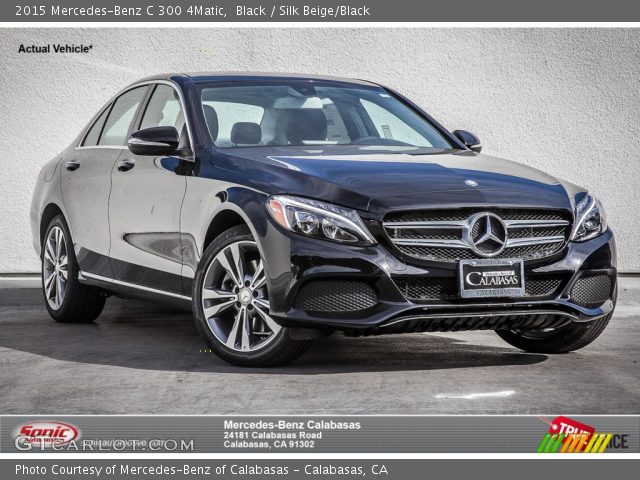 2015 Mercedes-Benz C 300 4Matic in Black