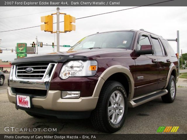 2007 Ford Explorer Eddie Bauer 4x4 in Dark Cherry Metallic
