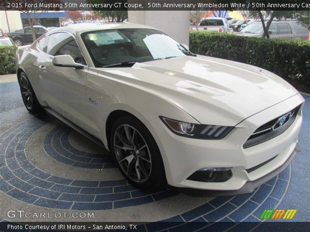 2015 Ford Mustang 50th Anniversary GT Coupe in 50th Anniversary Wimbledon White