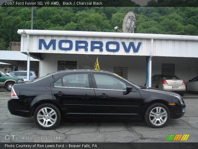 2007 Ford Fusion SEL V6 AWD in Black