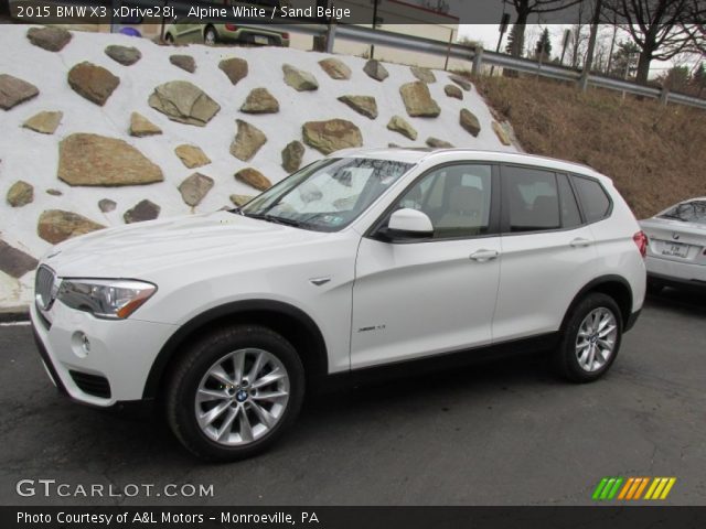 2015 BMW X3 xDrive28i in Alpine White