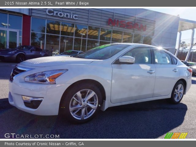 2015 Nissan Altima 2.5 SL in Pearl White