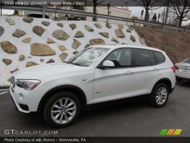 2015 BMW X3 xDrive28i in Alpine White