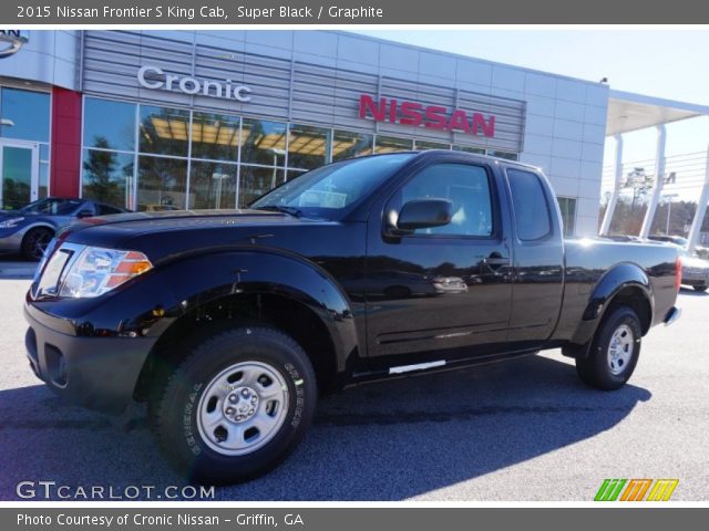 2015 Nissan Frontier S King Cab in Super Black