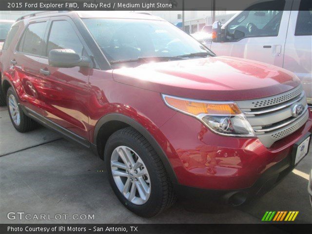 2015 Ford Explorer FWD in Ruby Red