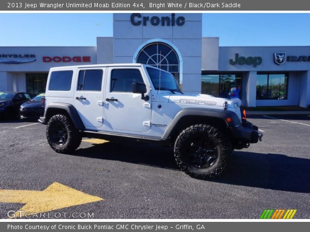 2013 Jeep Wrangler Unlimited Moab Edition 4x4 in Bright White