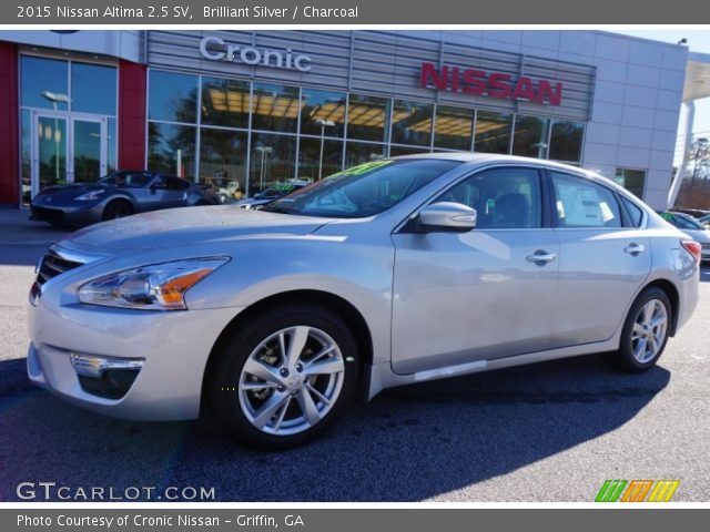 2015 Nissan Altima 2.5 SV in Brilliant Silver