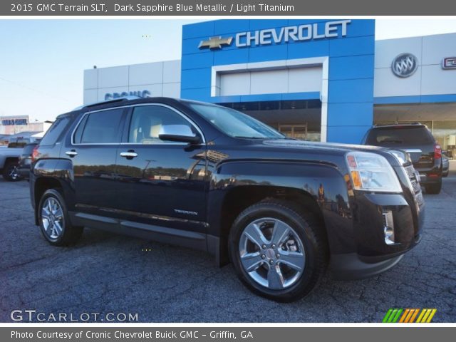 2015 GMC Terrain SLT in Dark Sapphire Blue Metallic