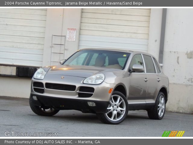 2004 Porsche Cayenne Tiptronic in Jarama Beige Metallic