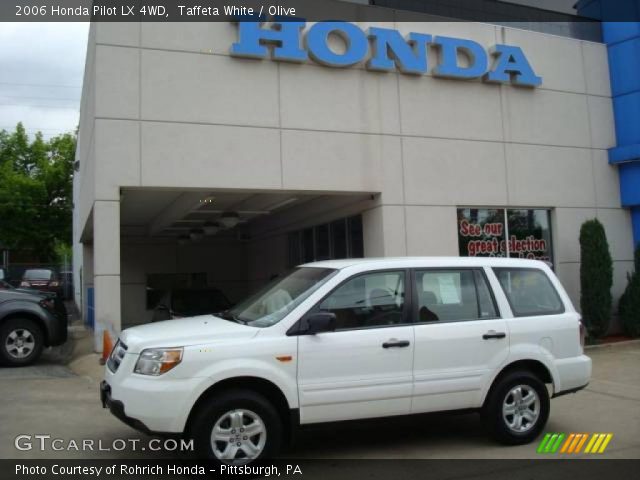 2006 Honda Pilot LX 4WD in Taffeta White