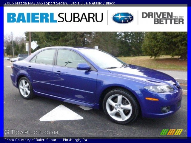 2006 Mazda MAZDA6 i Sport Sedan in Lapis Blue Metallic