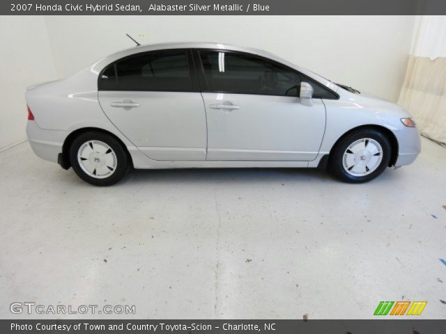 2007 Honda Civic Hybrid Sedan in Alabaster Silver Metallic