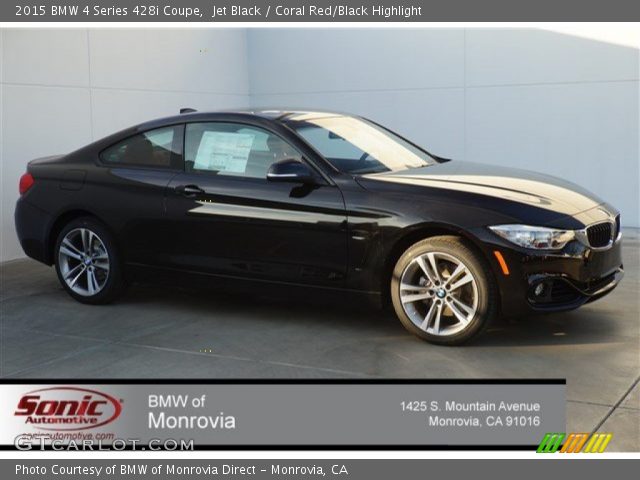 2015 BMW 4 Series 428i Coupe in Jet Black