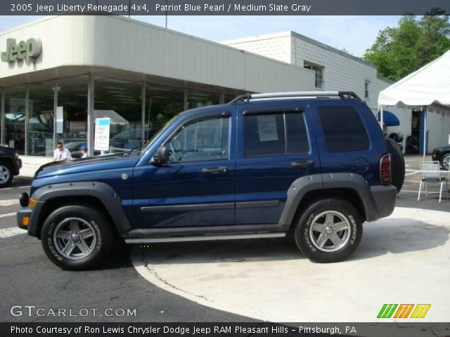 2005 Jeep Liberty Renegade 4x4 in Patriot Blue Pearl