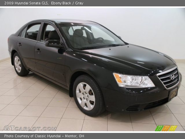 2009 Hyundai Sonata GLS in Ebony Black