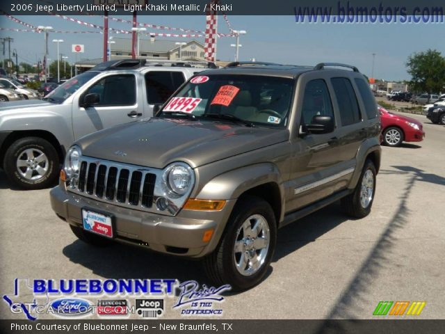 2006 Jeep Liberty Limited in Light Khaki Metallic