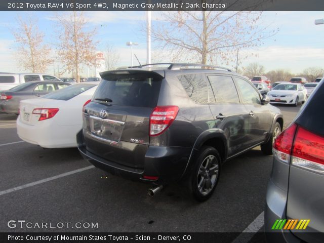2012 Toyota RAV4 V6 Sport 4WD in Magnetic Gray Metallic