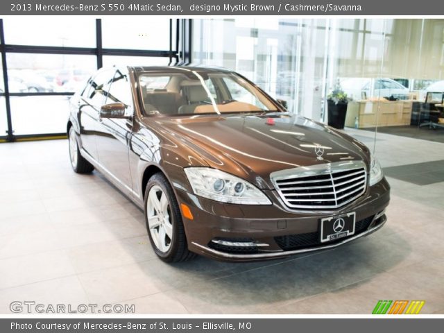 2013 Mercedes-Benz S 550 4Matic Sedan in designo Mystic Brown