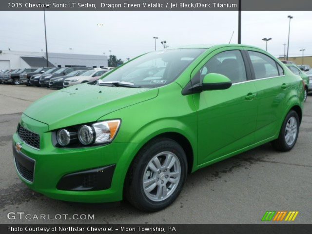 2015 Chevrolet Sonic LT Sedan in Dragon Green Metallic