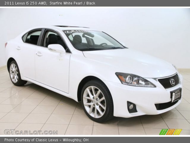 2011 Lexus IS 250 AWD in Starfire White Pearl