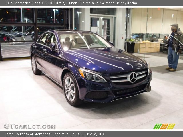 2015 Mercedes-Benz C 300 4Matic in Lunar Blue Metallic
