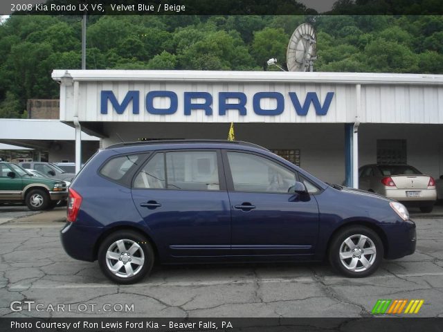 2008 Kia Rondo LX V6 in Velvet Blue