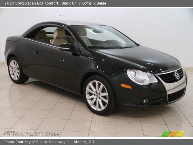 2010 Volkswagen Eos Komfort in Black Uni