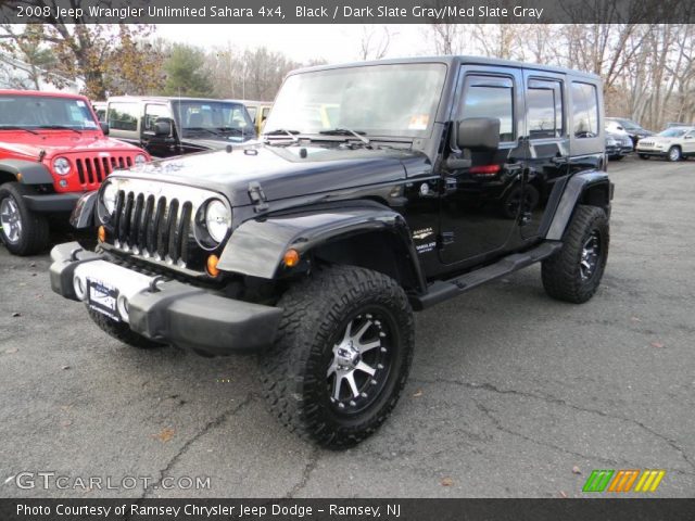 2008 Jeep Wrangler Unlimited Sahara 4x4 in Black