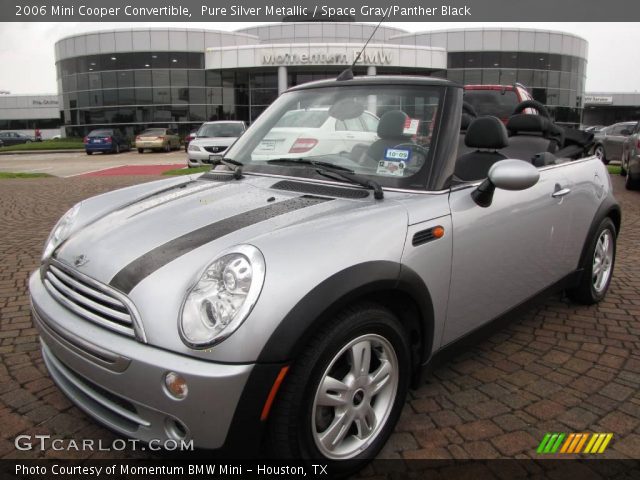 2006 Mini Cooper Convertible in Pure Silver Metallic