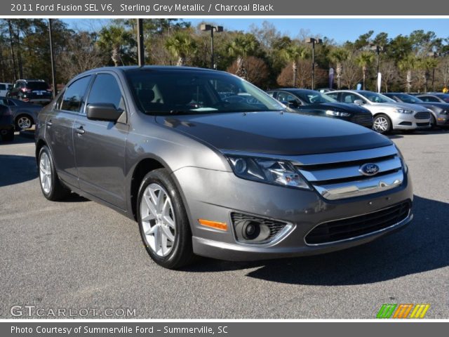 2011 Ford Fusion SEL V6 in Sterling Grey Metallic